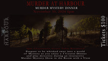 Load image into Gallery viewer, Murder Mystery Dinner November 30, 6 pm
